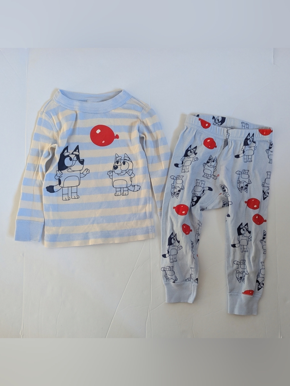 Hanna Andersson Bluey Pajamas 2T Blue - Picture 1 of 5